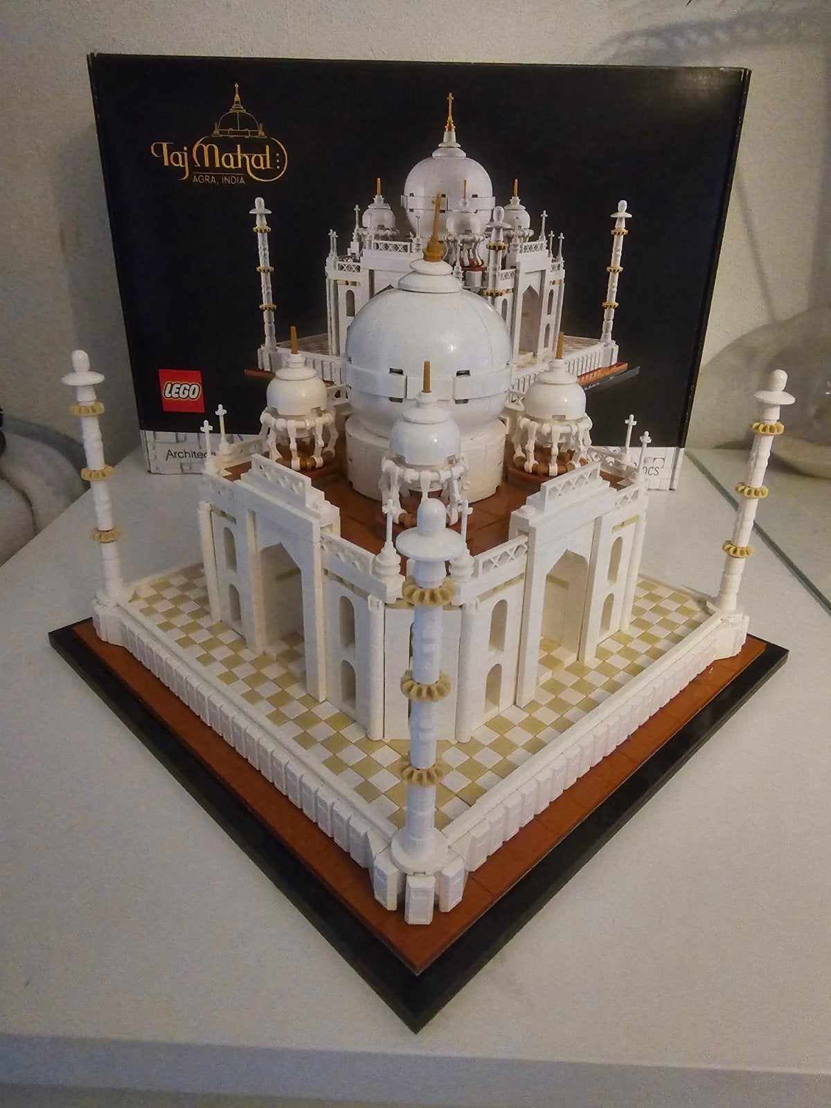 Lego Architecture Taj Mahal (21056) compleet met doos, Kinderen en Baby's, Speelgoed | Duplo en Lego, Ophalen, Gebruikt, Compleet