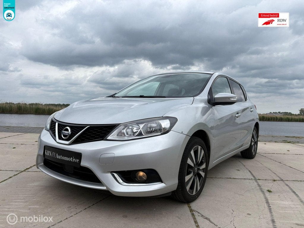 Nissan Pulsar 1.2 DIG-T N-Connecta |Navi| Dealer onderhouden, Auto's, Nissan, Voorwielaandrijving, Gebruikt, 4 cilinders, 1165 kg