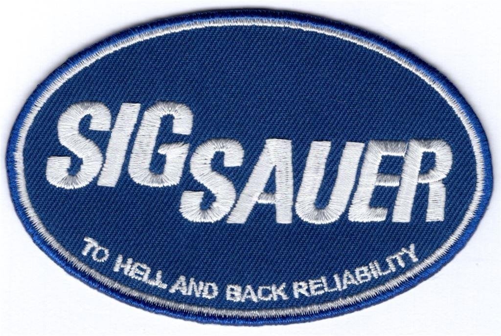Sig Sauer patch embleem #1, Verzenden, Nieuw, Shirt