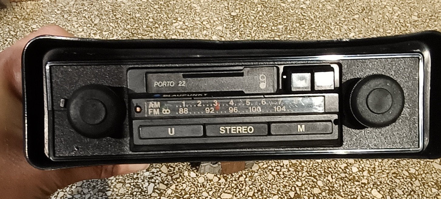 Blaupunkt Porto 22 autoradio met cassette speler, Ophalen of Verzenden, Gebruikt