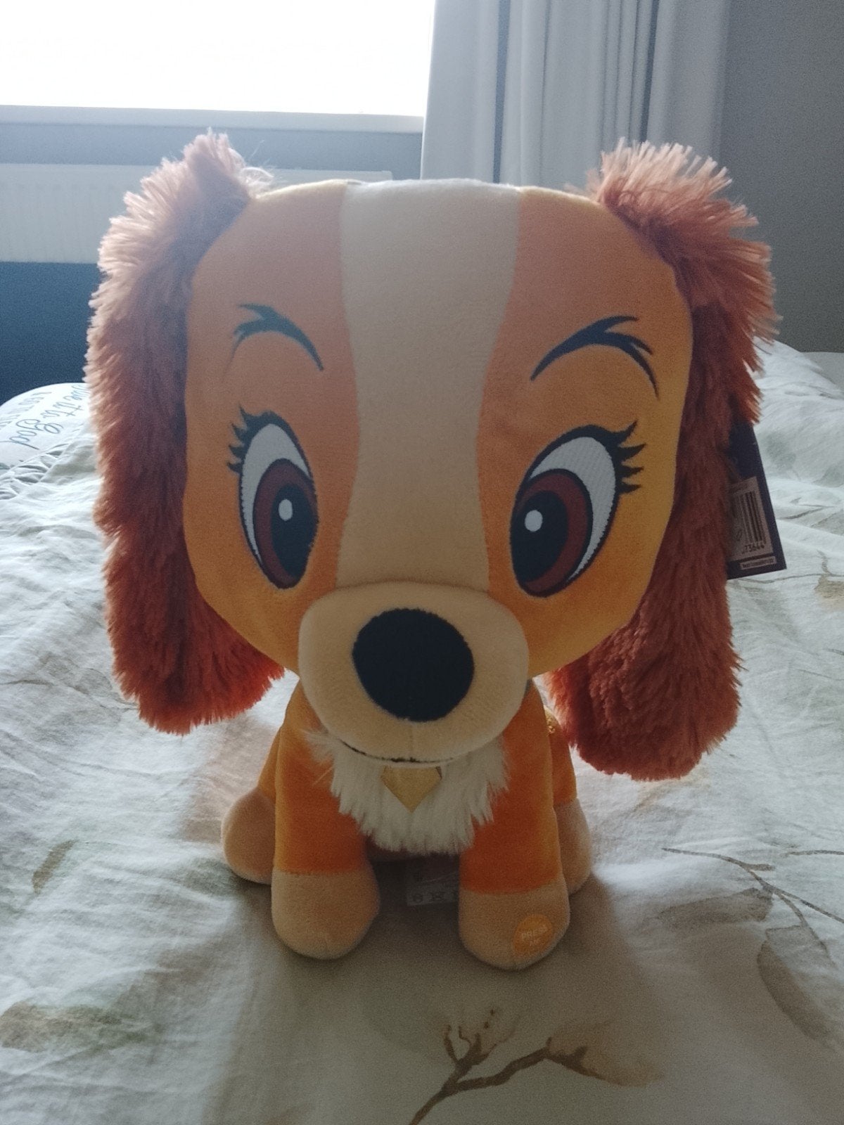Disney Lady en de Vagebond Lady knuffel nieuw, Ophalen of Verzenden, Overige figuren, Nieuw, Knuffel