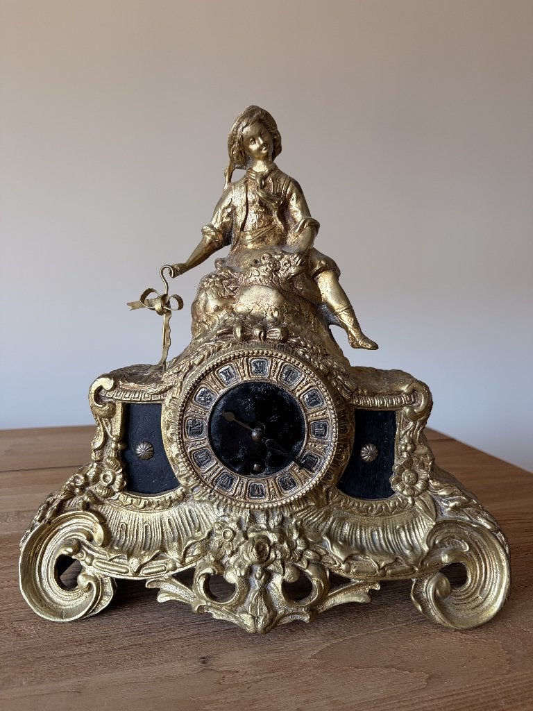 Antieke Franse pendule Japy Frères & Cie, Ophalen