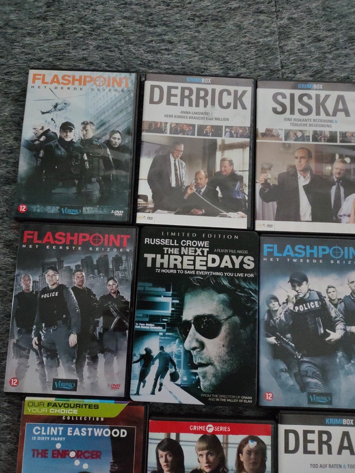 Derrick Flash point Wallander der alte, Vanaf 16 jaar, Ophalen, Zo goed als nieuw