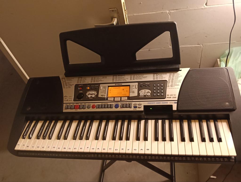 Keyboard Yamaha PSR-350, Ophalen, Gebruikt, 61 toetsen, Yamaha