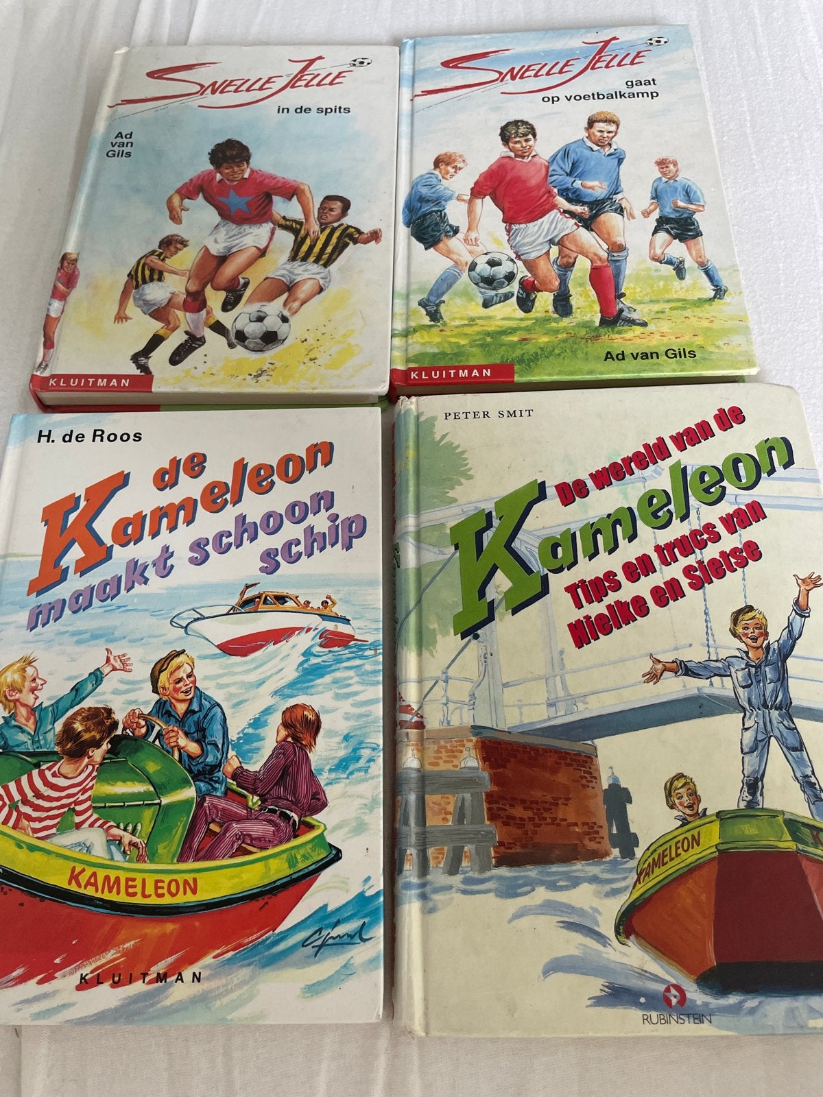 Snelle Jelle & Kameleon Boeken - 4-delige set, Ophalen of Verzenden, Gelezen, Fictie algemeen