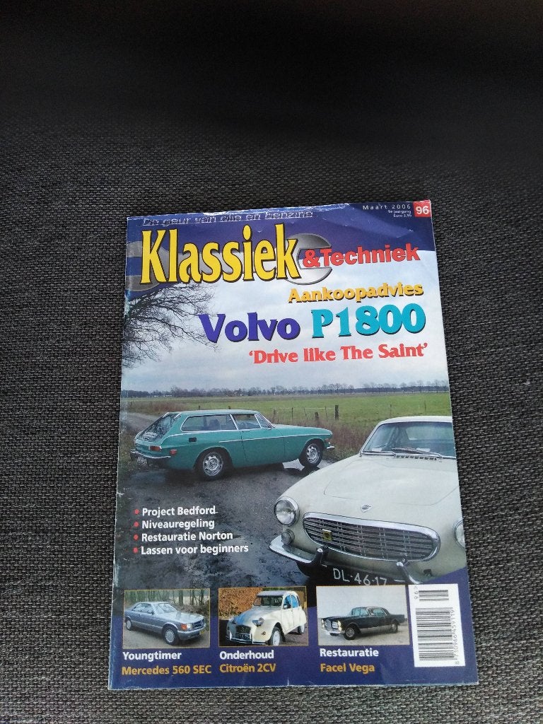 Klassiek & Techniek nr.96 - maart 2006, Boeken, Auto's | Folders en Tijdschriften, Ophalen of Verzenden, Gelezen, Algemeen