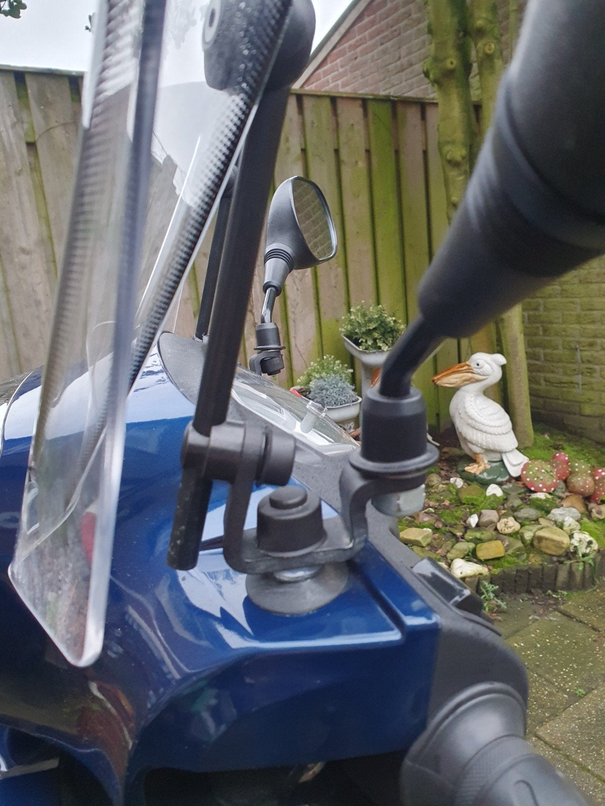 Universeel windscherm (hoog) voor scooter, Ophalen of Verzenden, Zo goed als nieuw, Overige typen, Overige merken