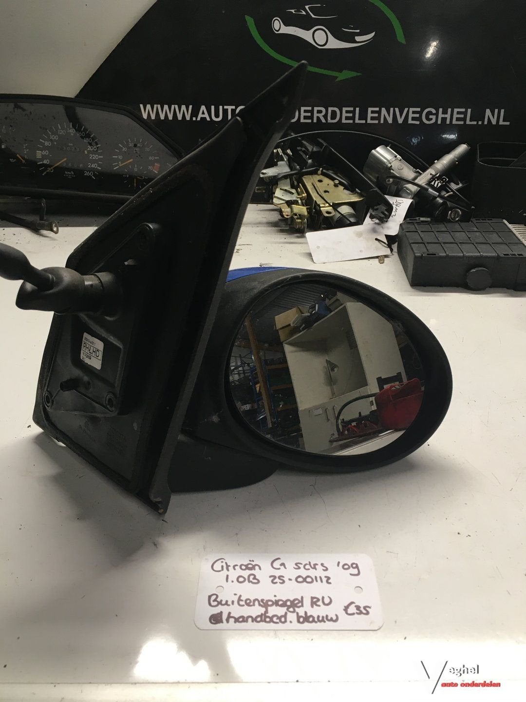 Citroen C1 5drs 1.0 2009 2500112 Buitenspiegel Rechtsvoor ha