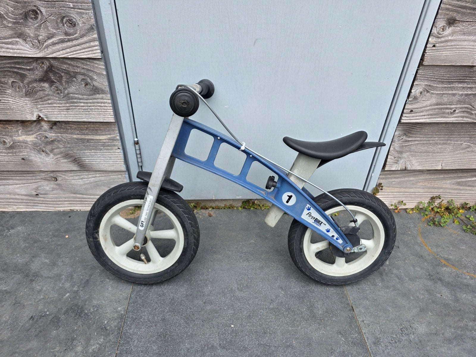 First Bike Loopfiets met handrem - Gebruikt, goede staat, Ophalen, Gebruikt, Loopfiets