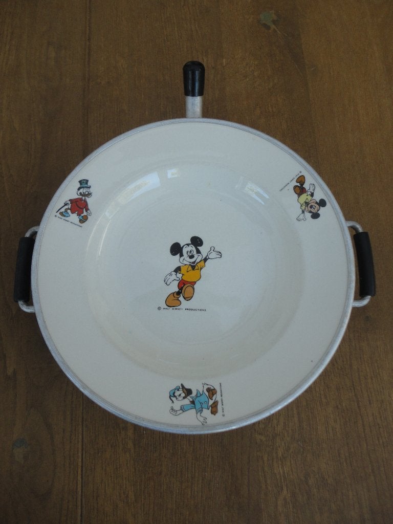 Disney Diverse baby warmhoud-bordjes (ook 2 x Disney), Ophalen of Verzenden, Mickey Mouse, Gebruikt, Servies