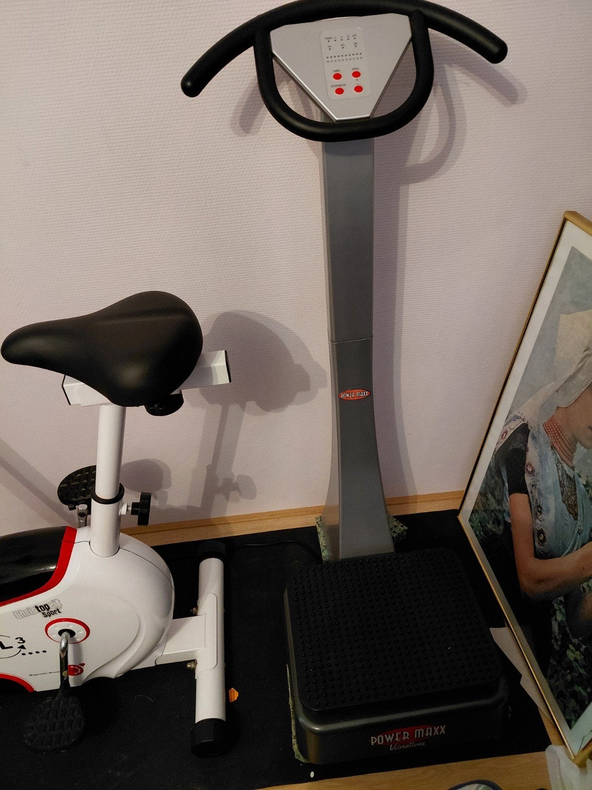 Power Maxx Vibrations Trilplaat - Zo goed als nieuw, Sport en Fitness, Ophalen, Zo goed als nieuw, Overige typen