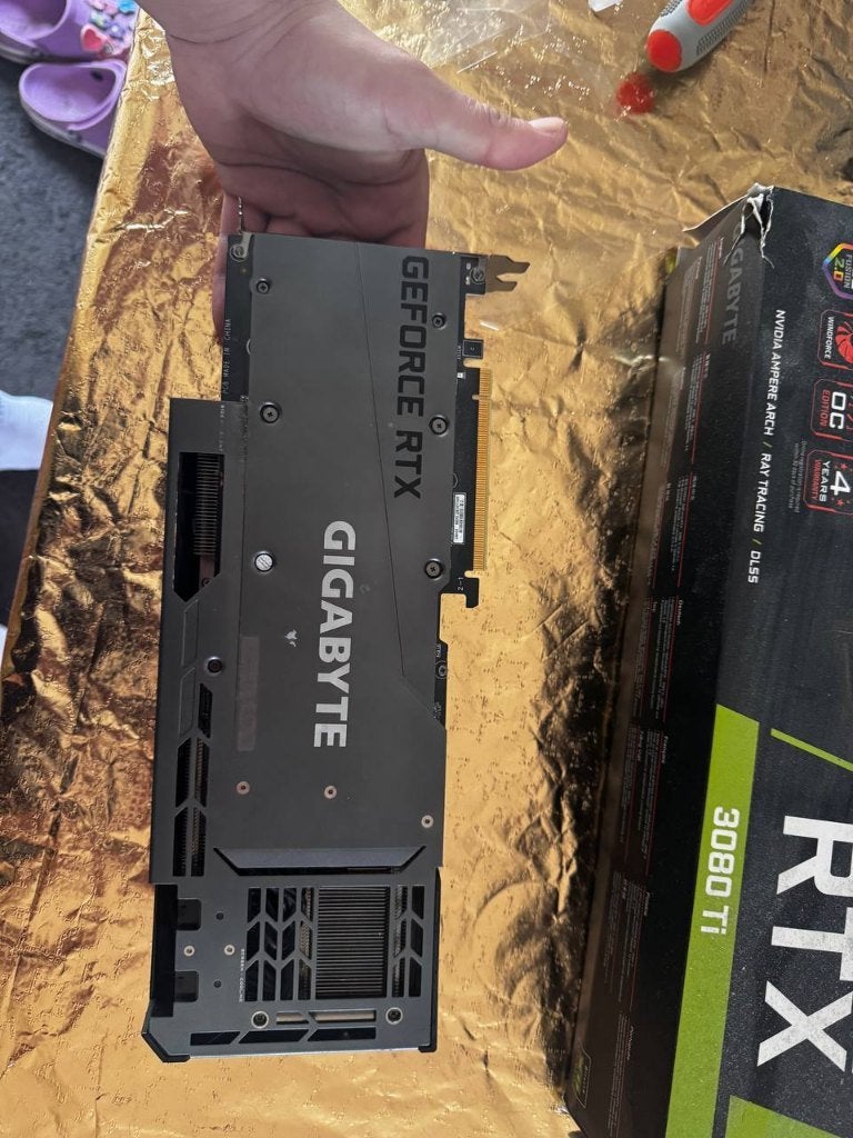 Graphics Card Nvidia 3080TI 12gb 384-bit, Computers en Software, Videokaarten, GDDR6, PCI-Express 4, Ophalen of Verzenden, HDMI
