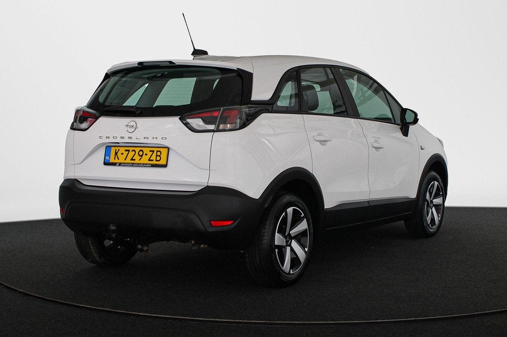 Opel Crossland 1.2 Turbo Edition Navigatie Carplay Trekhaak, Gebruikt, 1199 cc, Wit, Origineel Nederlands