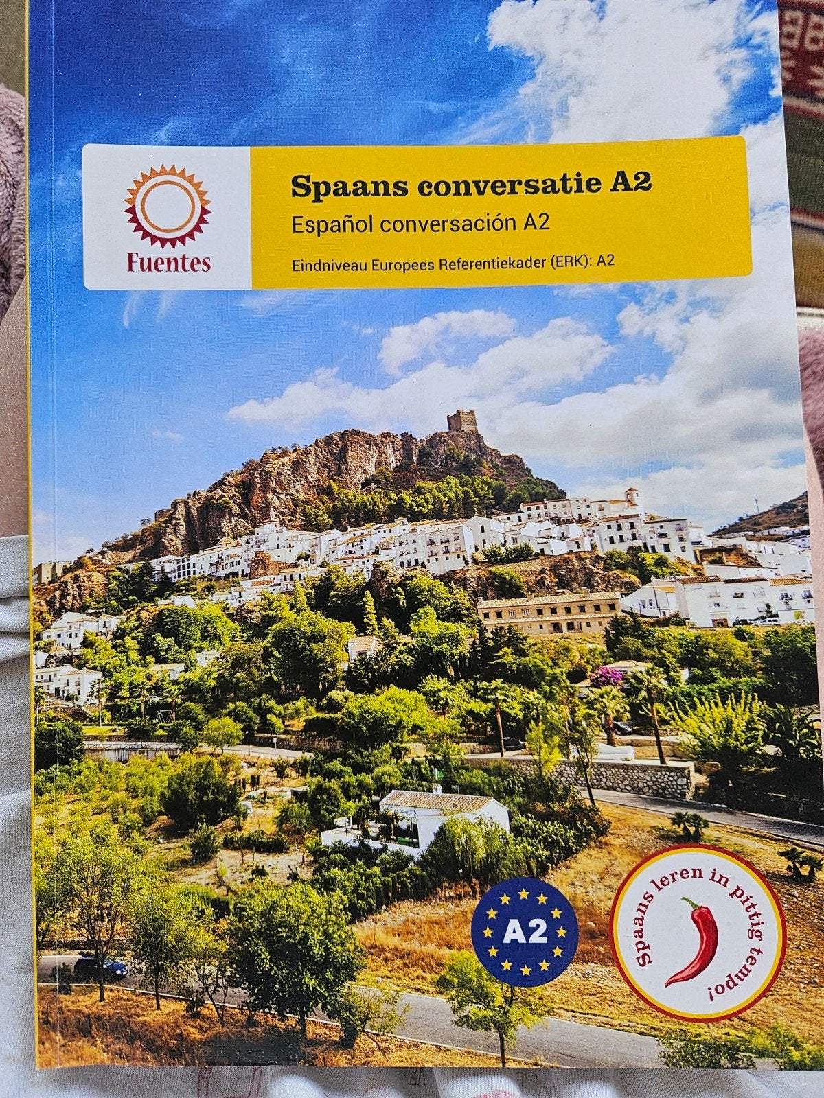 Fuentes Spaans A2 + uitwerkingen + Ciudad de las pinturas, Ophalen of Verzenden, Gelezen