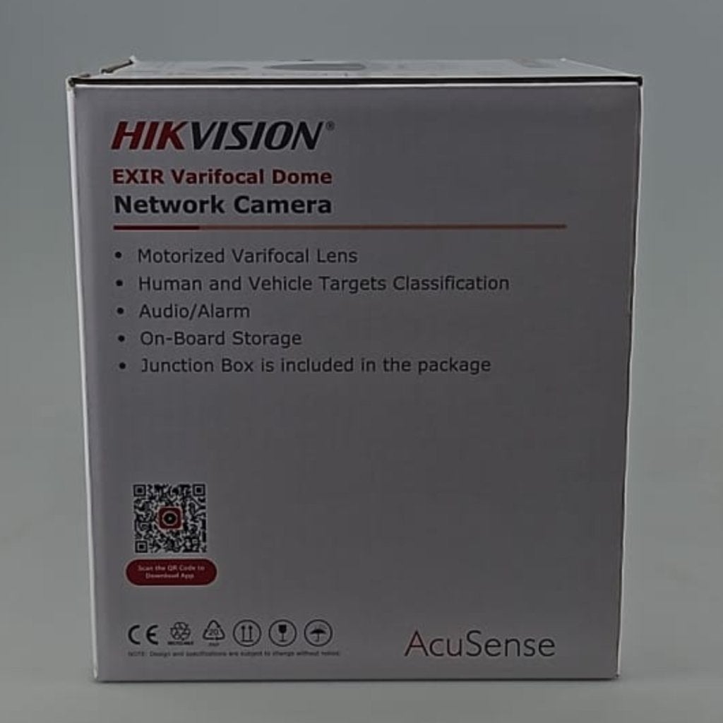 Hikvision Pro Series DS-2CD2746G2HT-IZS 4MP 2.8-12mm Dome, Hikvision, Gebruikt, https://www.hikvision.com/en/support/contact-us/