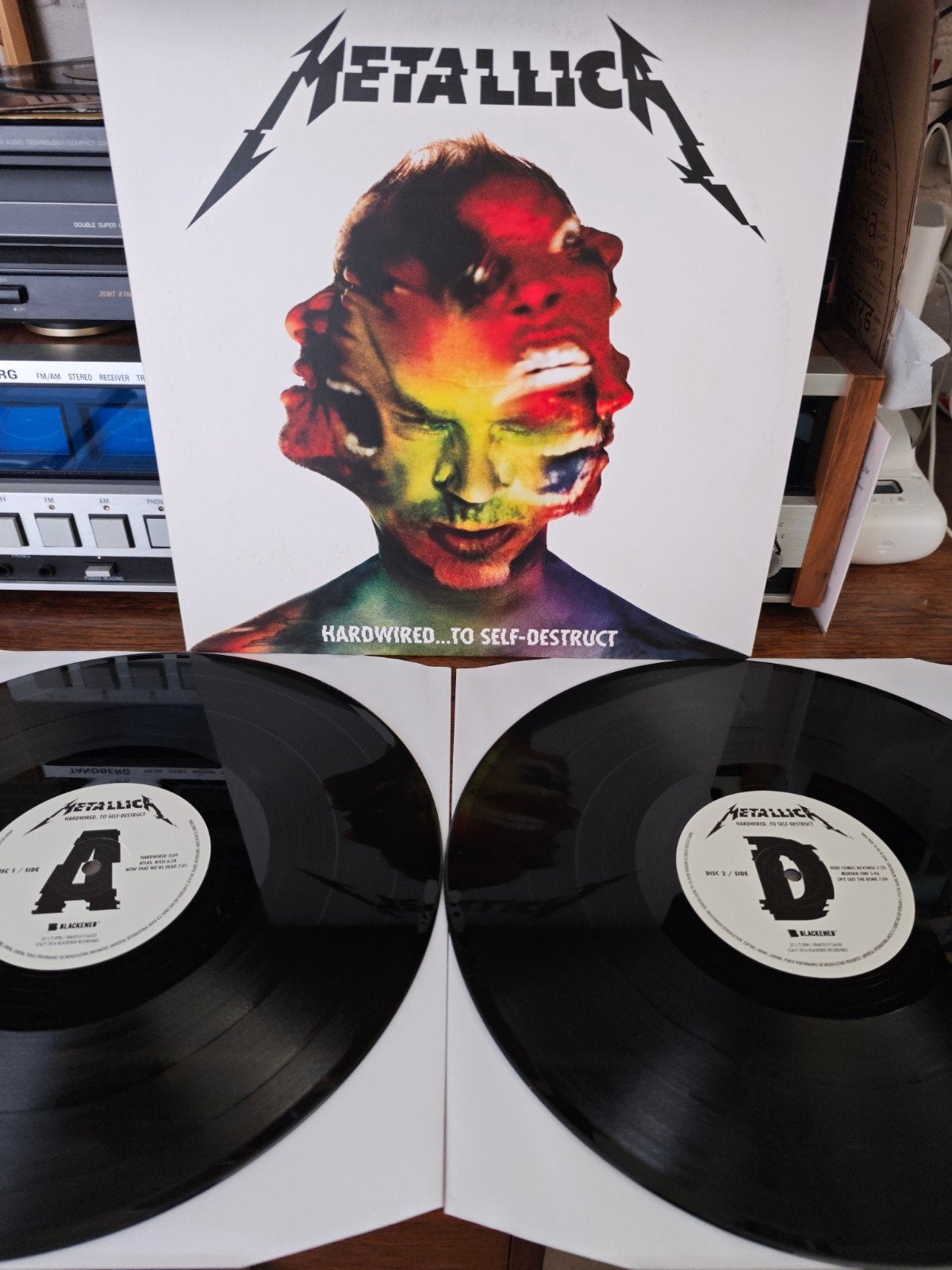 Metallica - Hardwired...To Self-Destruct Dubbel-LP, Cd's en Dvd's, Vinyl | Hardrock en Metal, Ophalen of Verzenden, Zo goed als nieuw