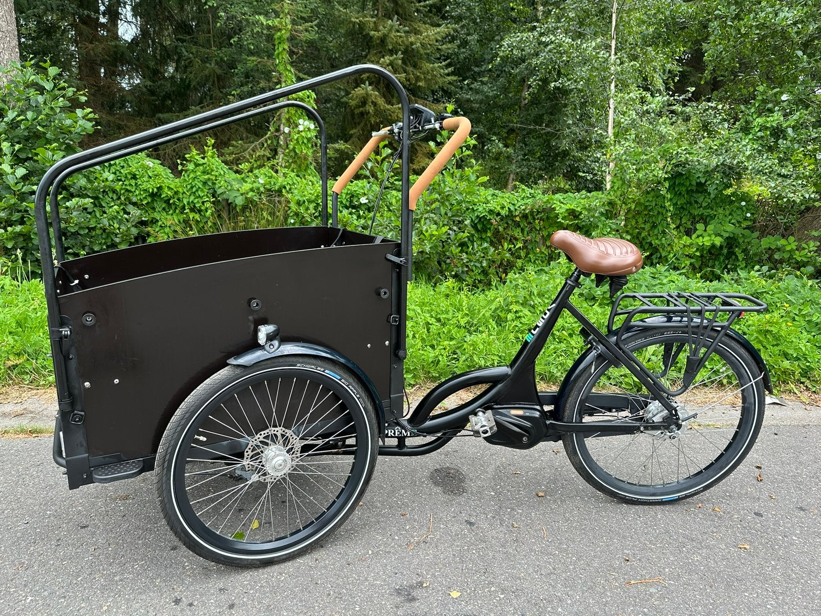 Elektrische bakfiets *nette staat*, Overige merken, Huif, Ophalen of Verzenden, Zo goed als nieuw
