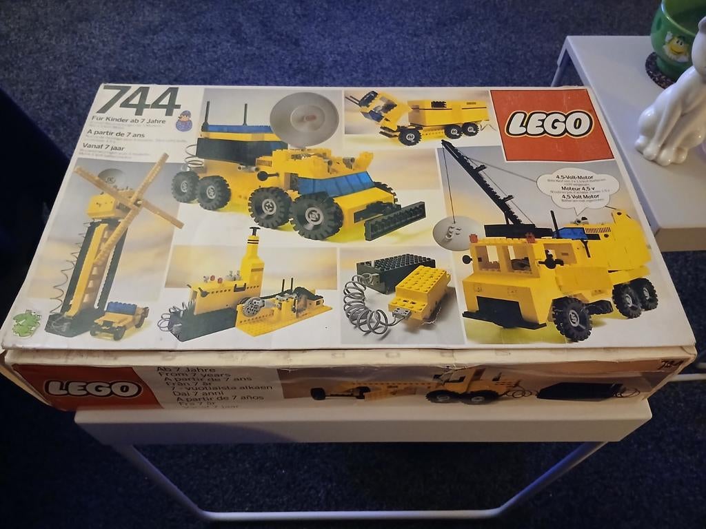 Lego nr 744      universele doos, Gebruikt, Lego, Ophalen of Verzenden, Compleet