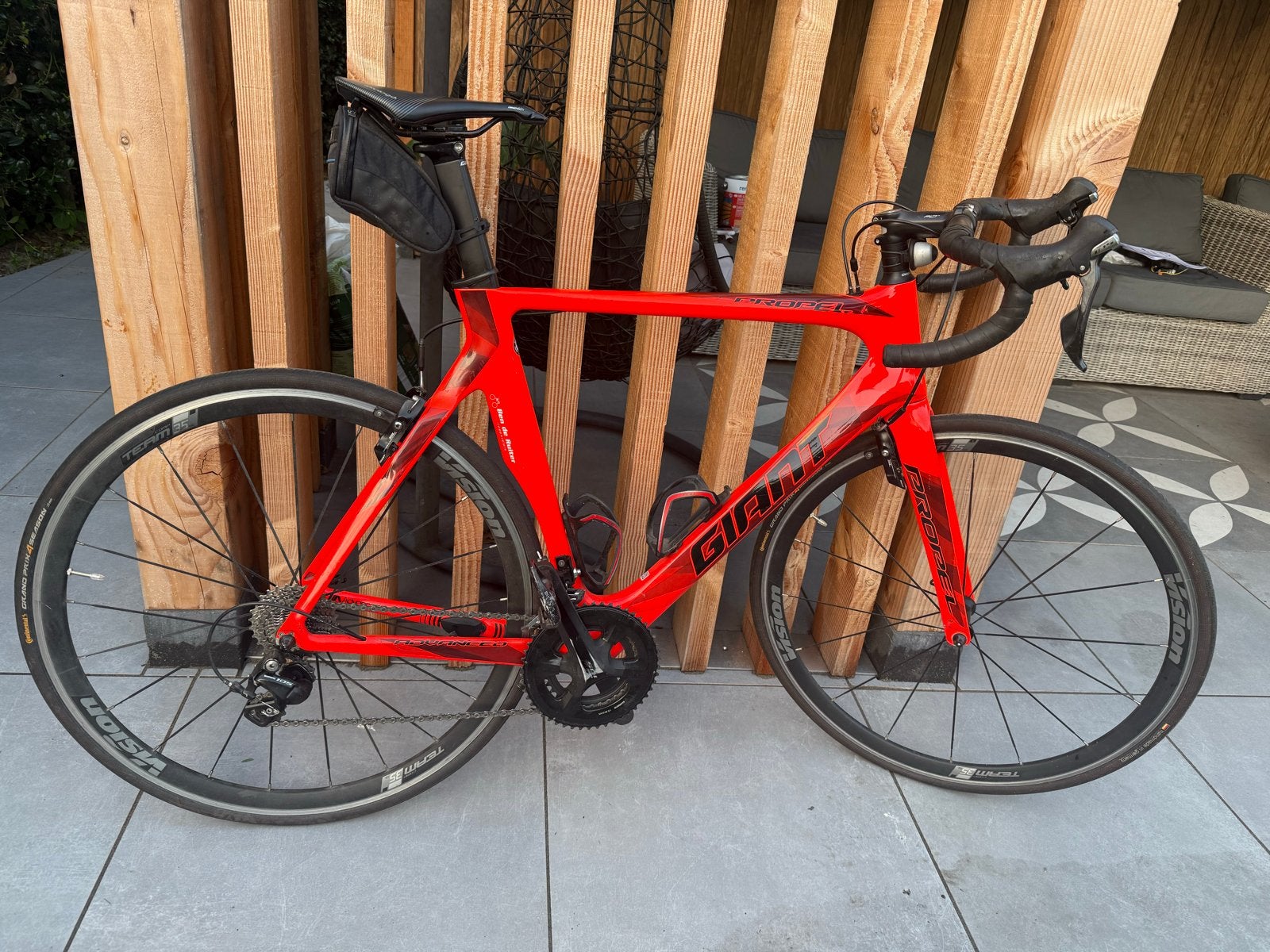 Giant Propel Advanced racefiets - Aerodynamisch - Maat 55, Fietsen en Brommers, Fietsen | Racefietsen, Gebruikt, Heren, Giant
