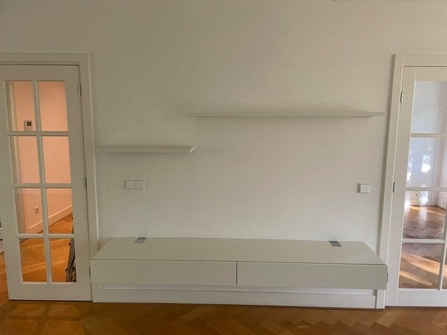 Hulsta planken en TV unit, Ophalen of Verzenden, Zo goed als nieuw, Minder dan 100 cm, 25 tot 50 cm