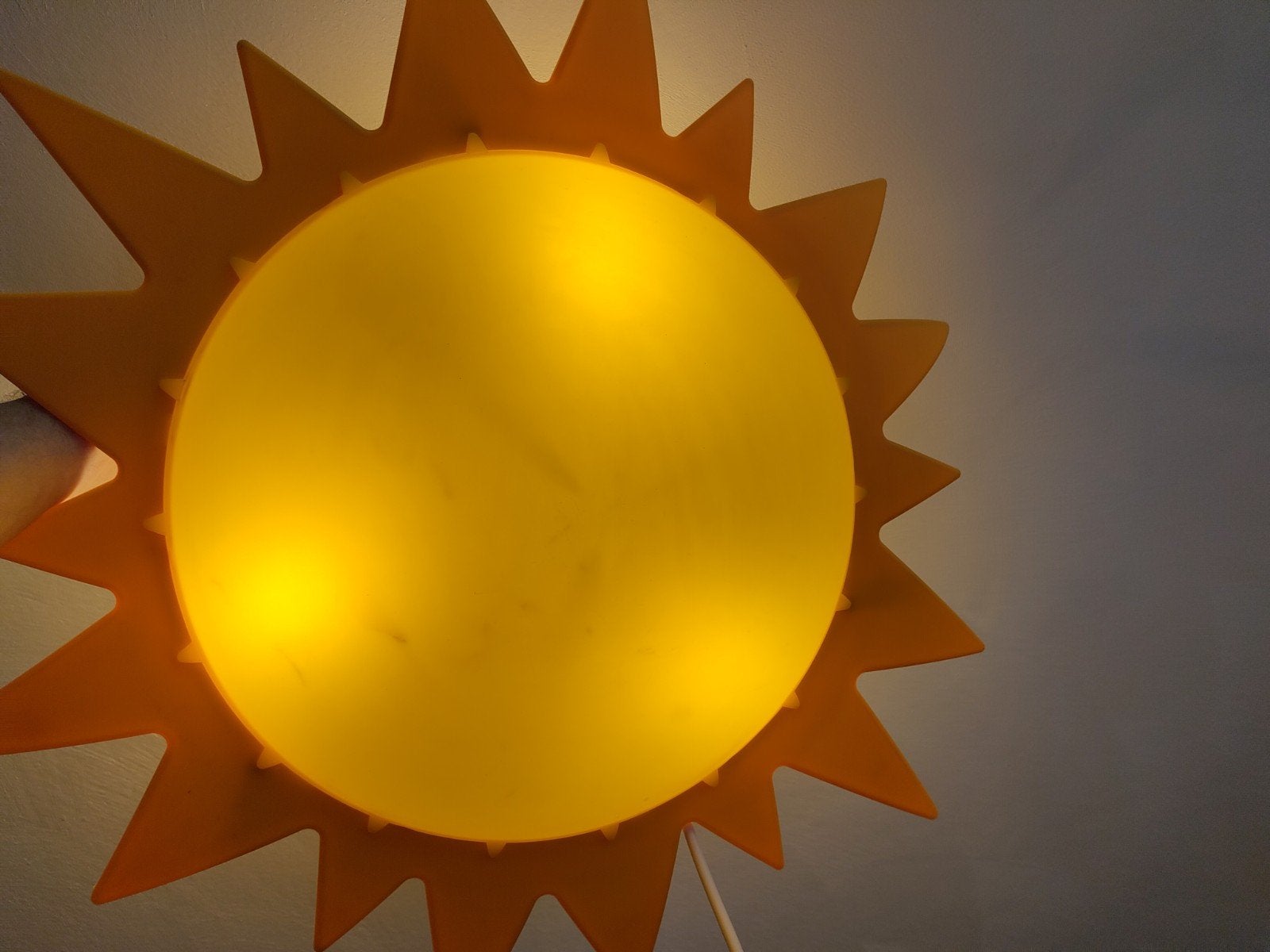 IKEA Smila Sol plafondlamp Zon, Ophalen, Kunststof, Inclusief lichtbron, E14 (klein)