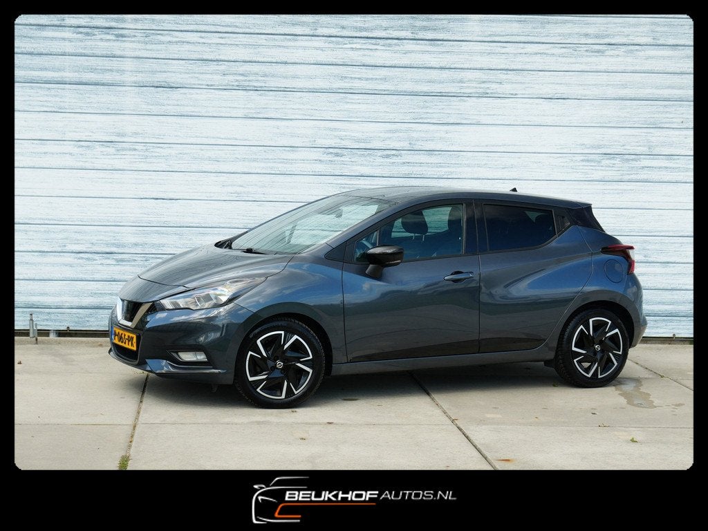 Nissan Micra 1.0 IG-T N-Design Carplay Navigatie Bose Audio, Auto's, Voorwielaandrijving, Stof, Handgeschakeld, 3 cilinders