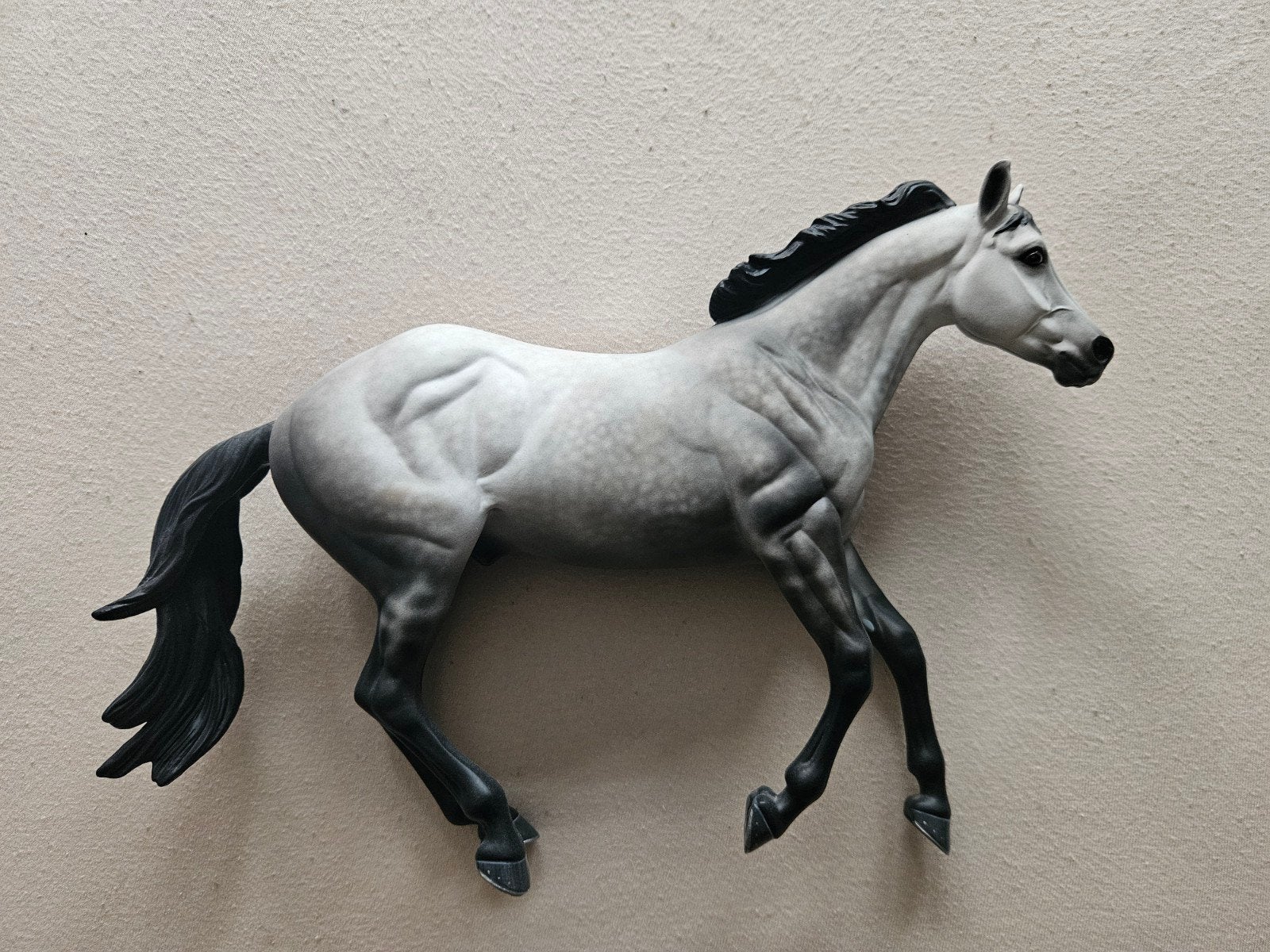 Breyer repaint door Deb Brown grijs appelschimmel, Ophalen of Verzenden, Nieuw, Paard, Beeldje of Figuurtje