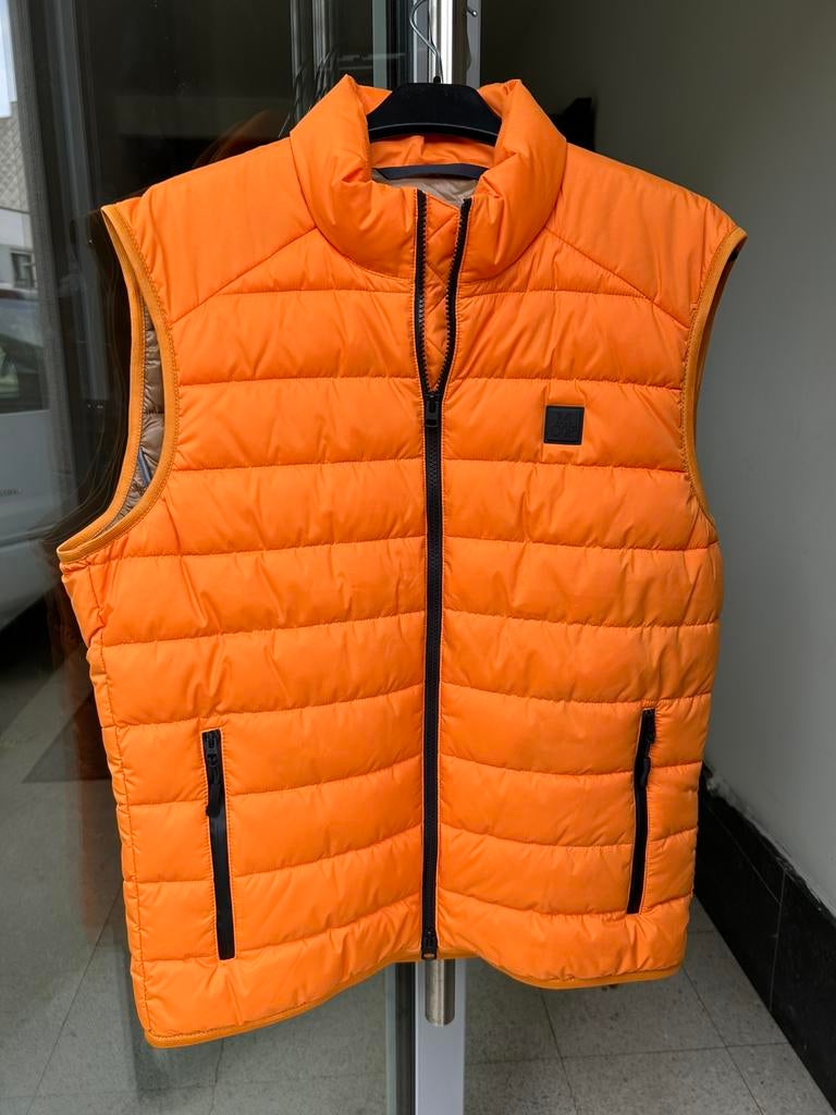 Marc O'Polo Oranje Bodywarmer - Maat M- Gerecycled Materiaal, Ophalen of Verzenden, Zo goed als nieuw, Oranje