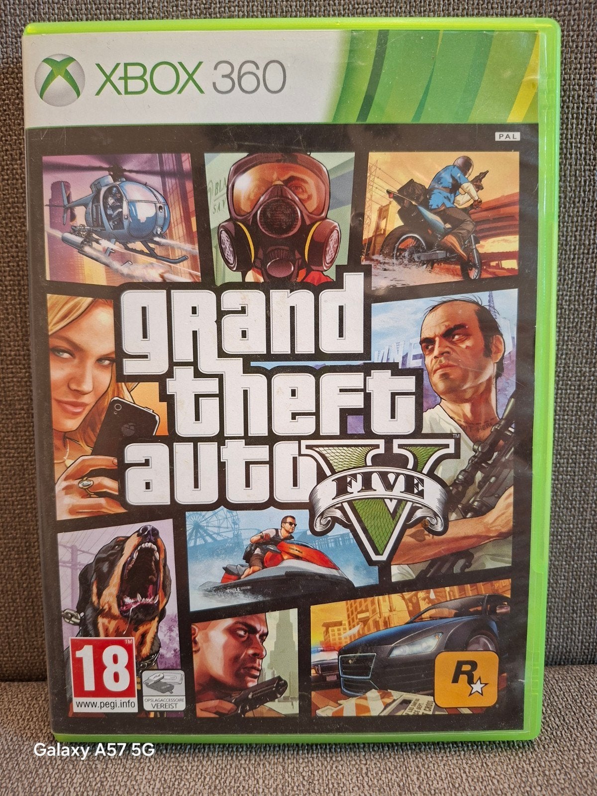 Grand Theft Auto V (GTA 5) Xbox 360, Spelcomputers en Games, Games | Xbox 360, Online, Gebruikt, Vanaf 18 jaar, 1 speler