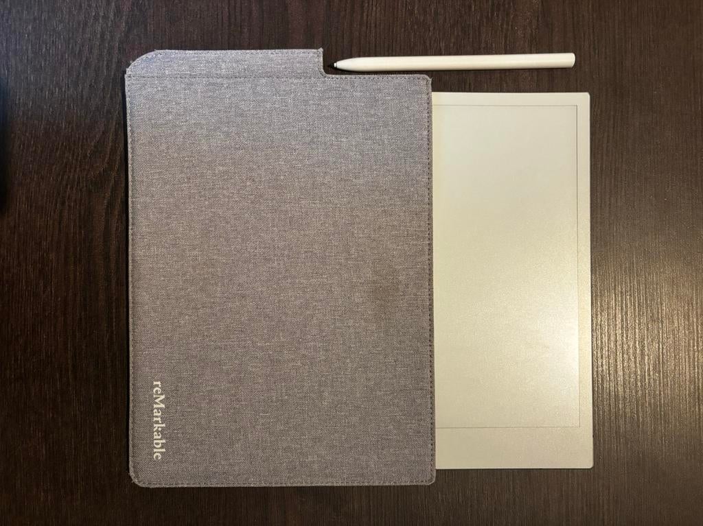 Remarkable 2 + Marker + Folio, Kobo, Kobo, Ophalen of Verzenden, Zo goed als nieuw