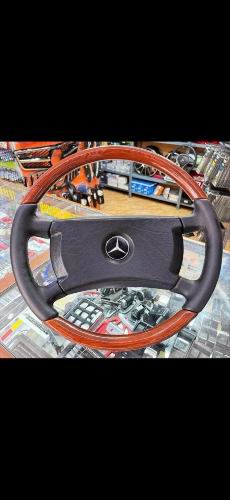 Mercedes W123 stuur zebrano, Ophalen, Nieuw, Mercedes-Benz