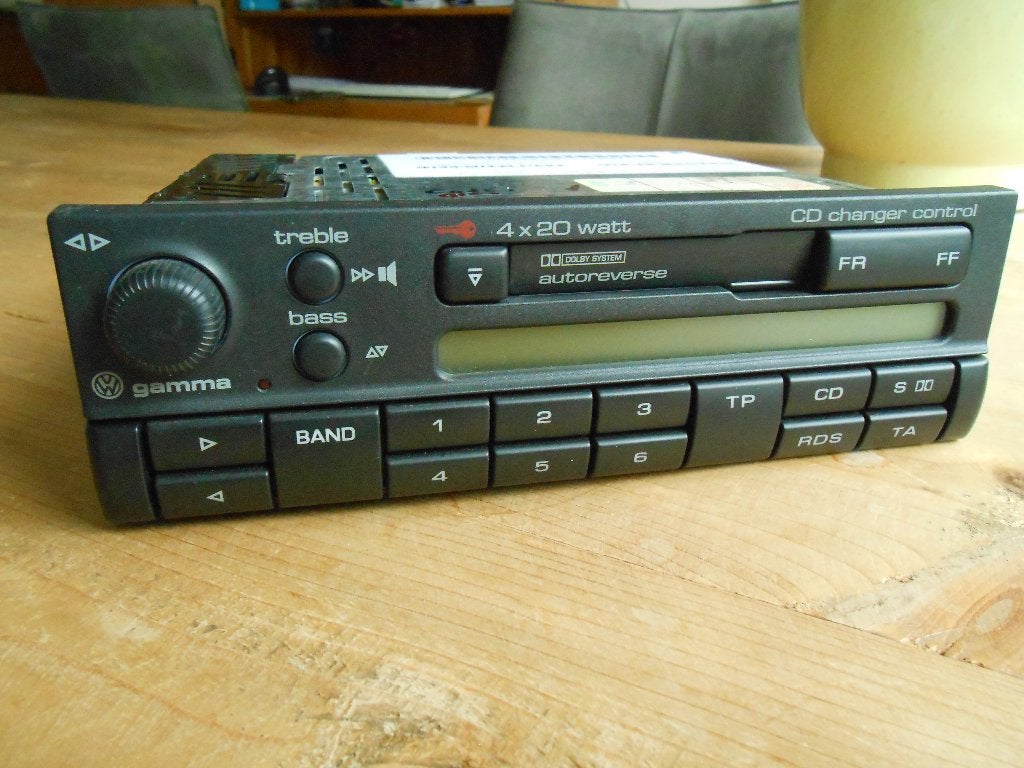 blaupunkt Philips volkswagen GAMMA fm 12v autoradio!, Ophalen of Verzenden, Gebruikt