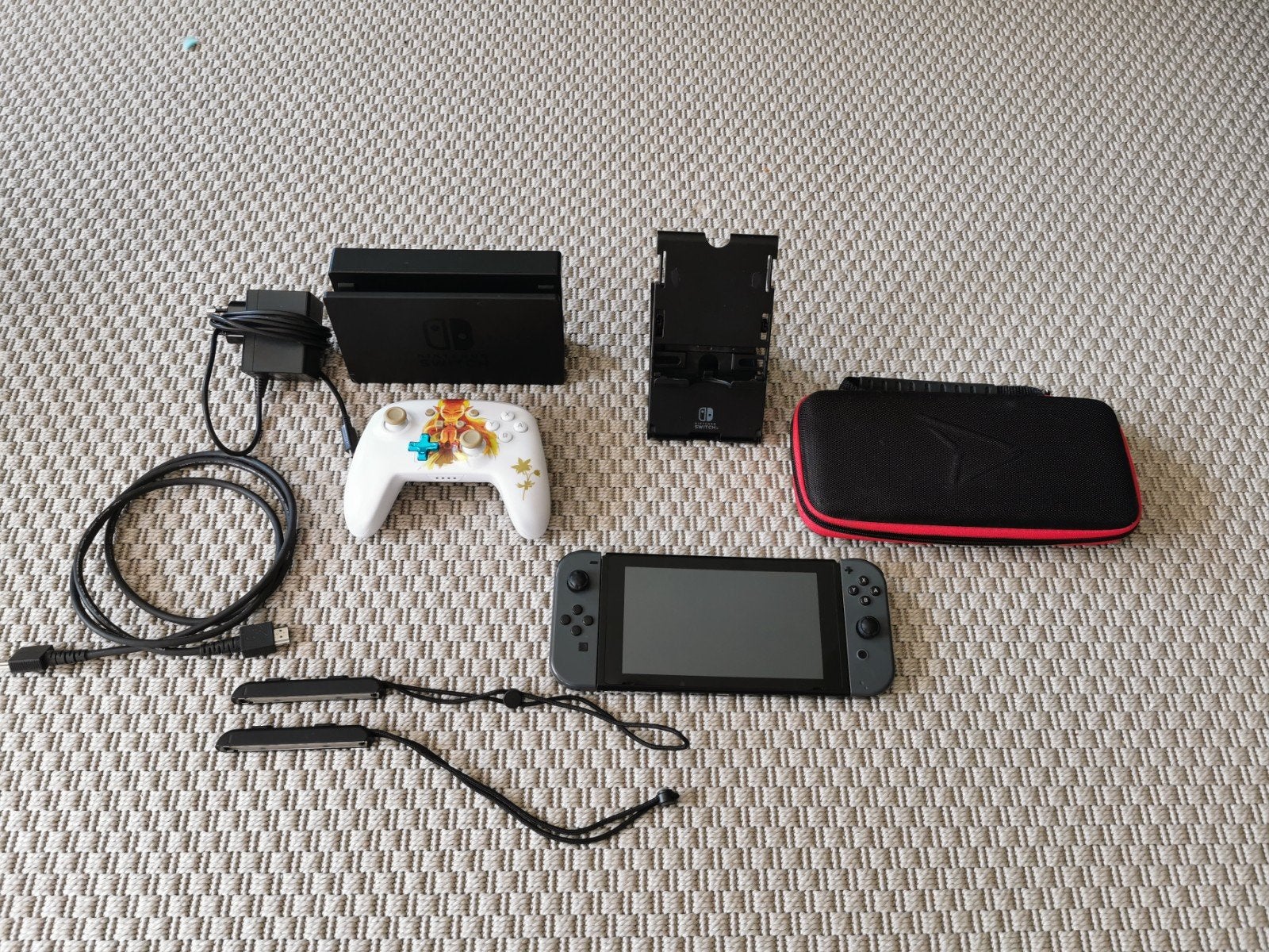 Complete Nintendo Switch Set+Zelda Controller & accessoires, Ophalen
