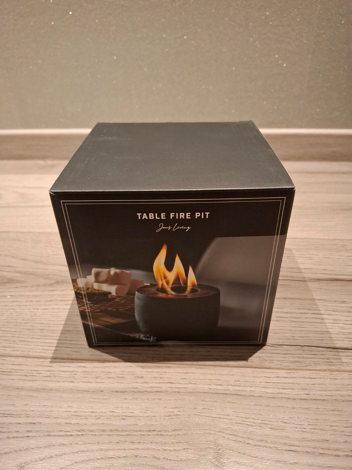 Nieuwe Table Fire Pit - Tafelhaard, Huis en Inrichting, Zwart, Nieuw, Ophalen of Verzenden, Metaal