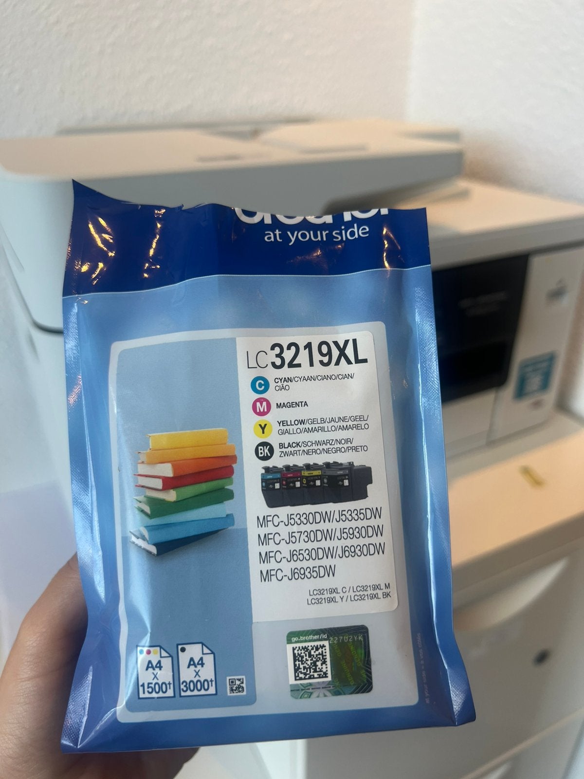 Brother Inkt XL, Computers en Software, Printers, Ophalen of Verzenden, Zo goed als nieuw