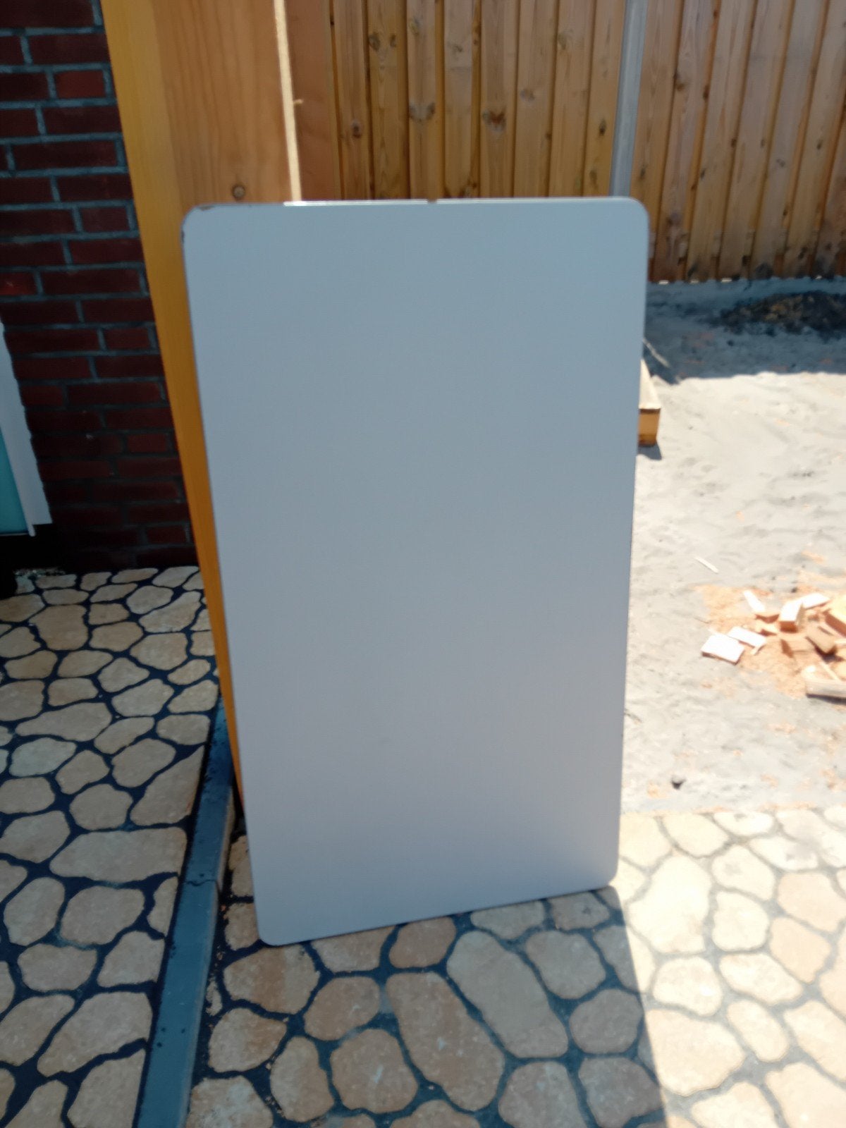 Handige campingtafel - Compact en stevig, Ophalen, Gebruikt, Campingtafel