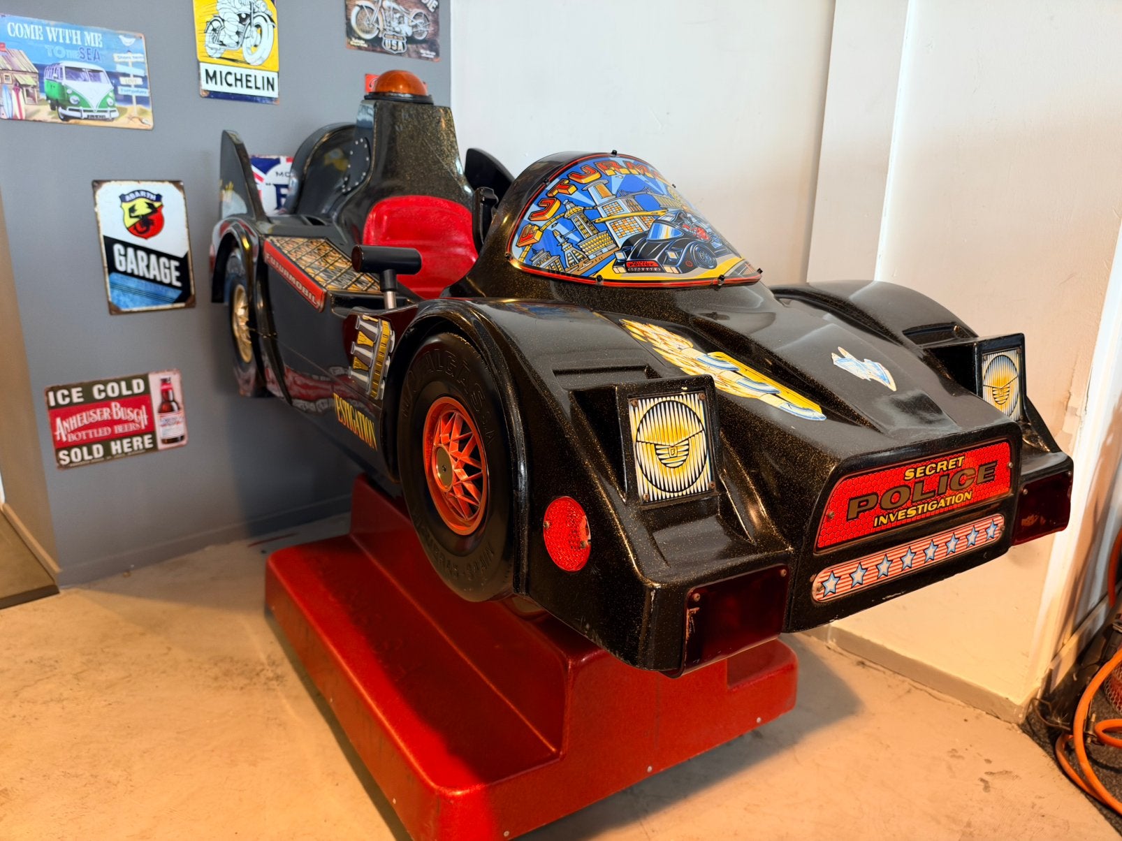 FALGAS Future Mobile Kiddy Ride Politie – Origineel &Werkend, Ophalen, Gebruikt