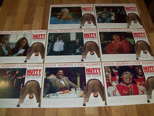 NUTTY   PROFESSOR  2  :  THE   KLUMPS      lobbycard set., Verzamelen, Verzenden, Nieuw, A1 t/m A3, Film en Tv