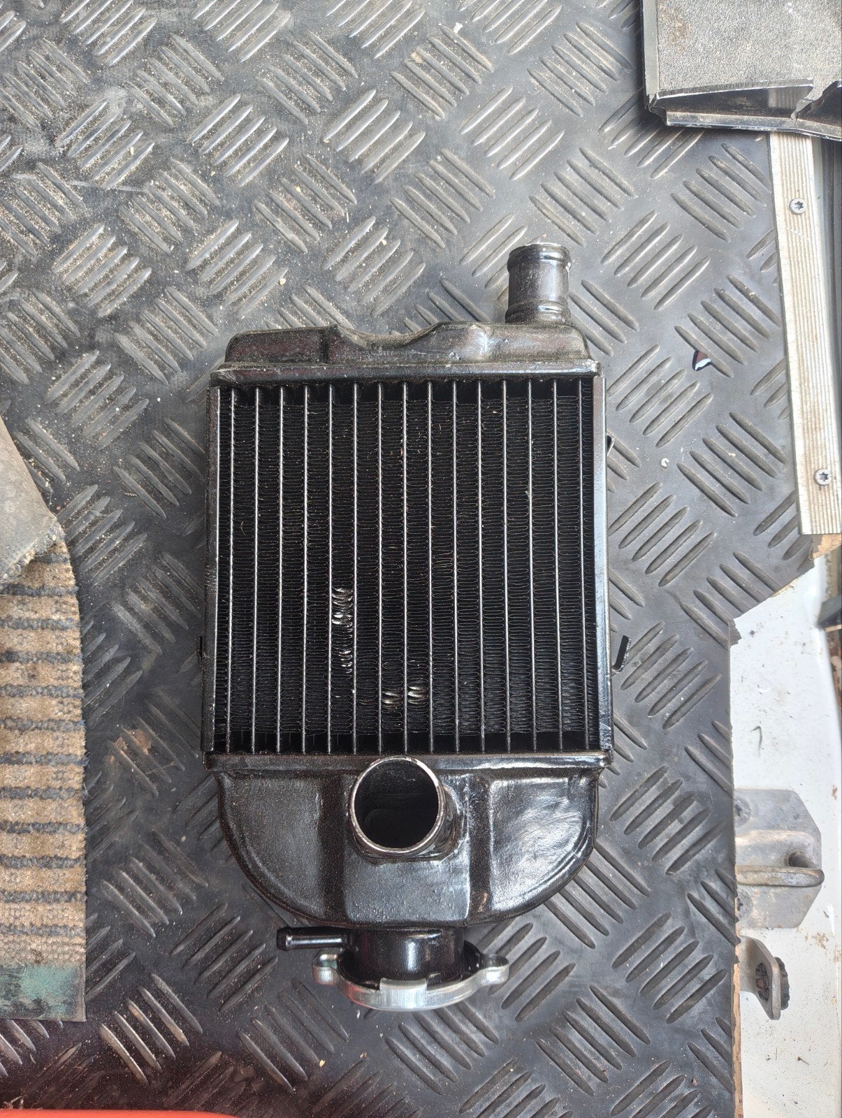 Zündapp radiateur met dop, Ophalen of Verzenden, Gebruikt, Cilinder