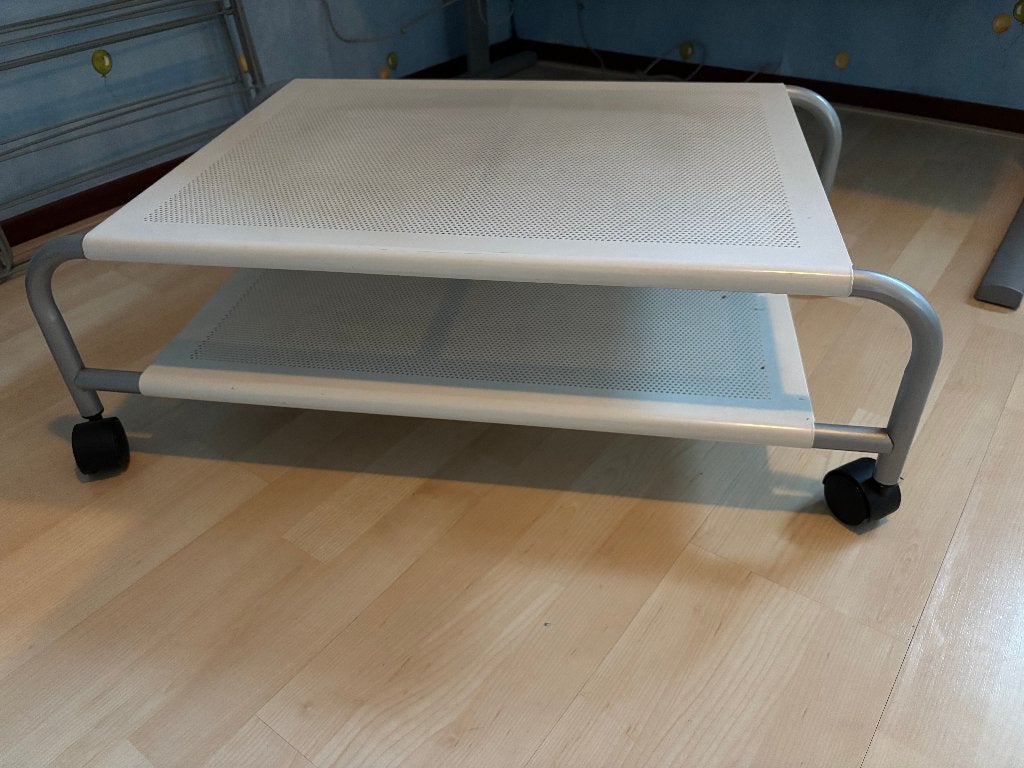 tv meubel klein verrijdbaar, Huis en Inrichting, Ophalen, Zo goed als nieuw, Minder dan 100 cm, Metaal