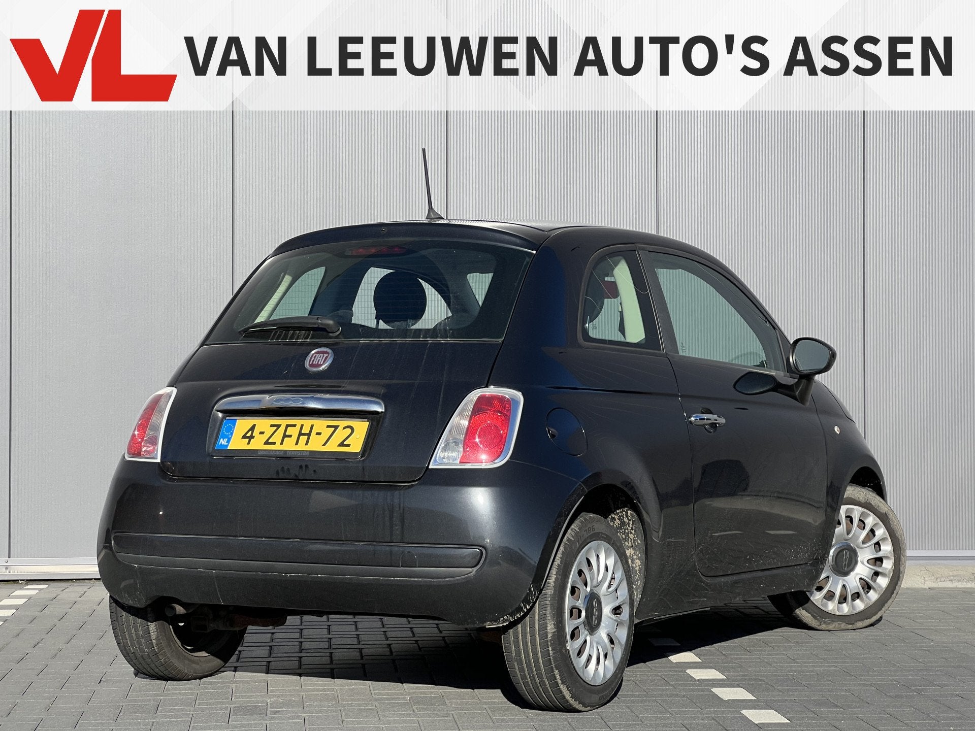 Fiat 500 1.0 TwinAir Pop | Nieuw binnen | Airco | NAP, Voorwielaandrijving, Stof, Gebruikt, Zwart