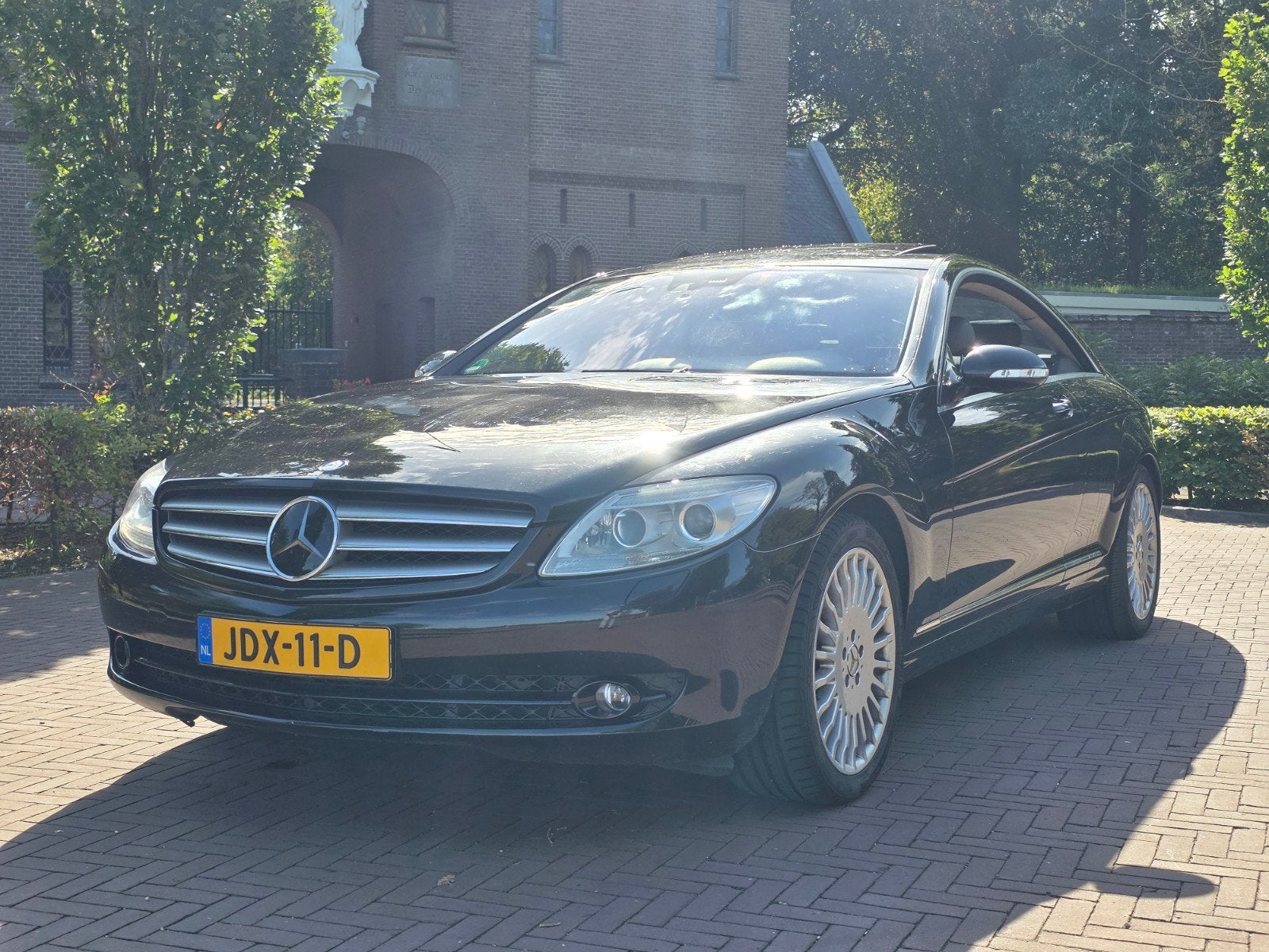 Mercedes-Benz CL 5.5 Cl500 Coupe AUT 2006 Zwart Koelkast, Auto's, Mercedes-Benz, Automaat, Achterwielaandrijving, 8 cilinders