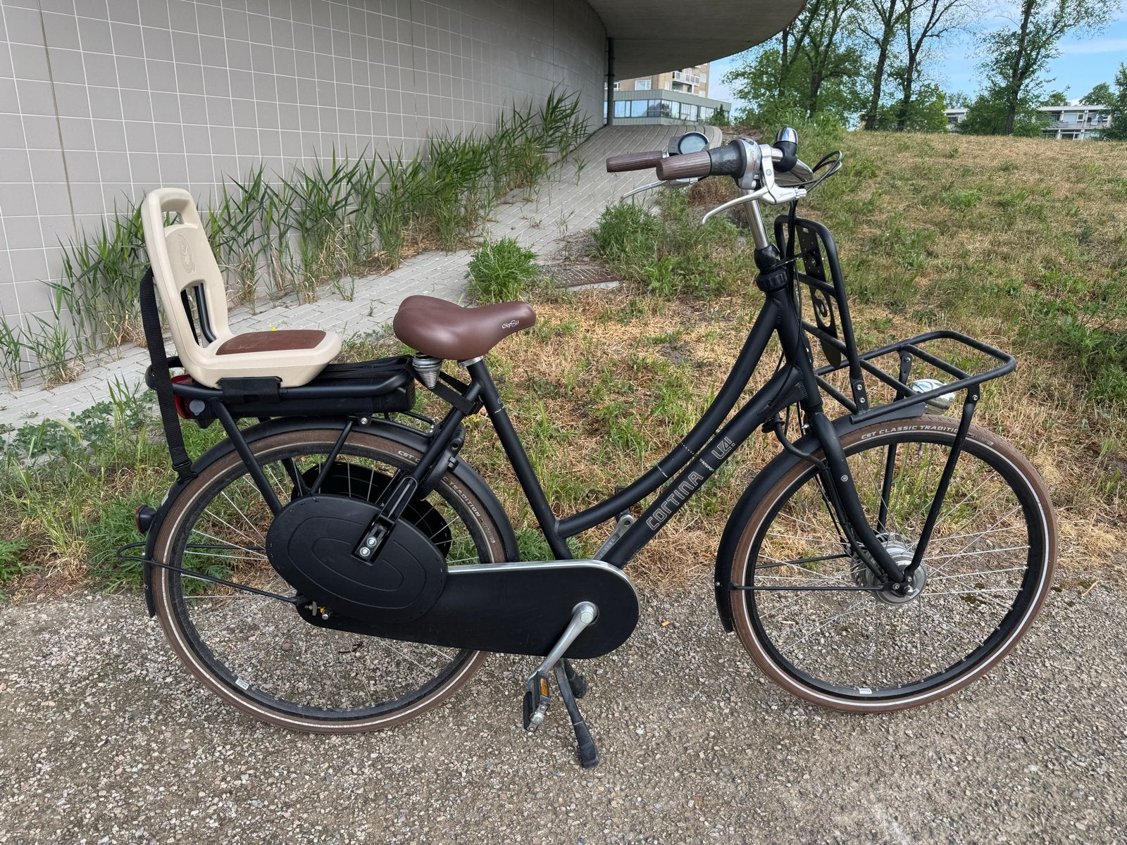 Cortina U4 elektrische fiets 28 inch, Fietsen en Brommers, Elektrische fietsen, Gebruikt, Cortina, 51 tot 55 cm, 30 tot 50 km per accu