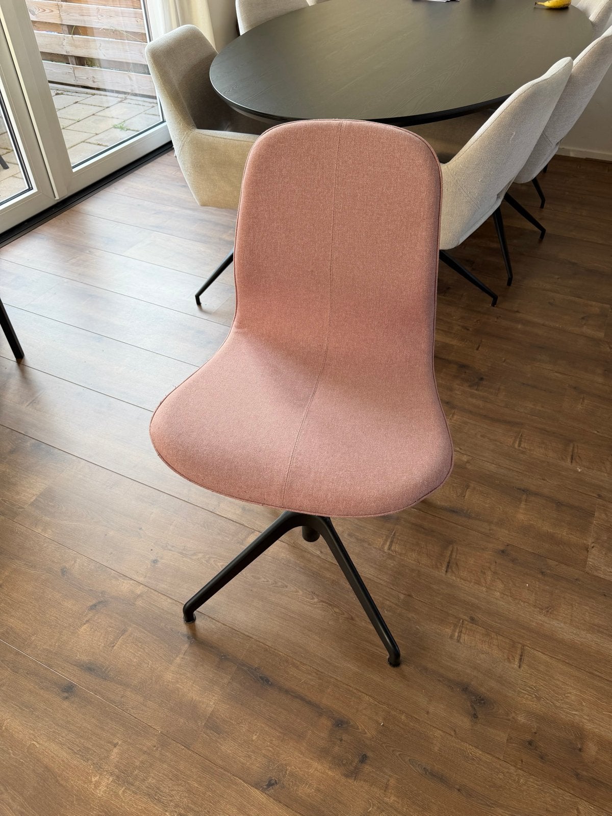 Bureaustoel roze, Ophalen, Gebruikt, Overige kleuren, Eén
