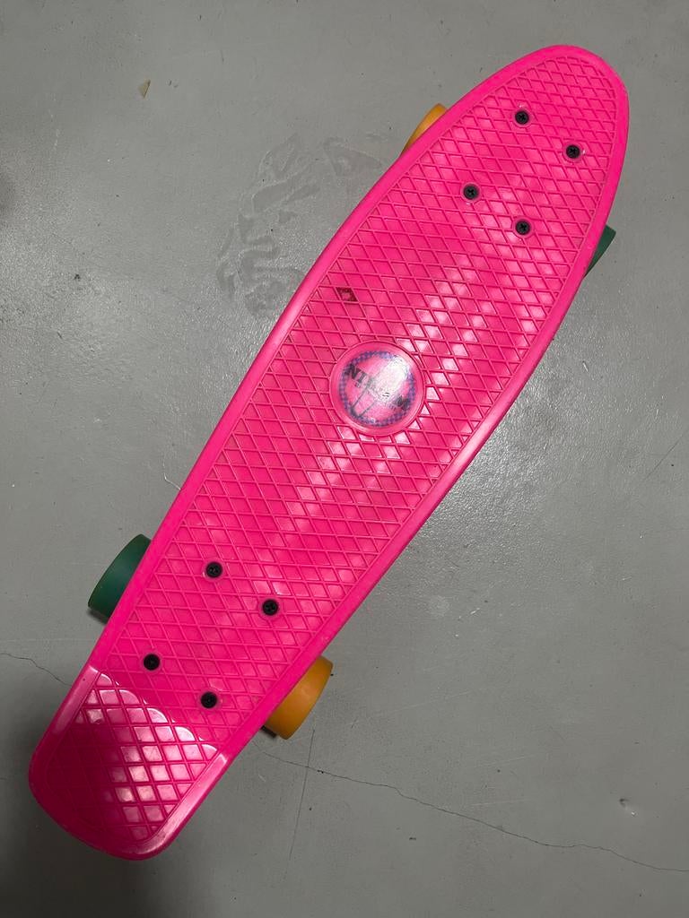 Roze Penny Skateboard - Zo goed als nieuw, Ophalen, Zo goed als nieuw, Skateboard