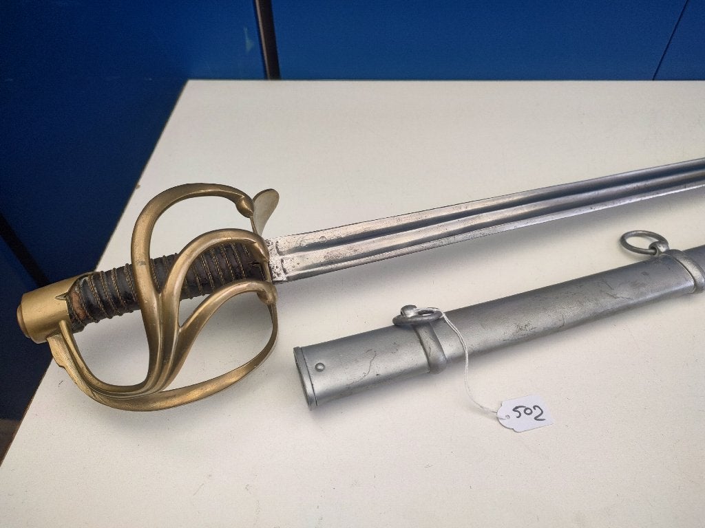 Sabel # 502 - Frankrijk - Kurassier Klingenthal 1812, Verzenden, Landmacht, Overige gebieden, Zwaard of Sabel