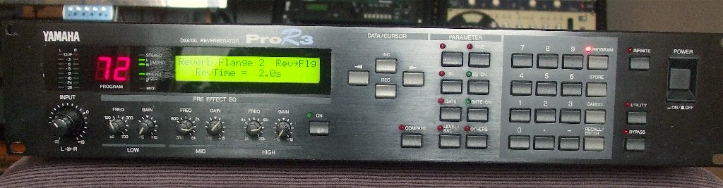 Yamaha Pro R3, Ophalen of Verzenden, Gebruikt, Multi-effect