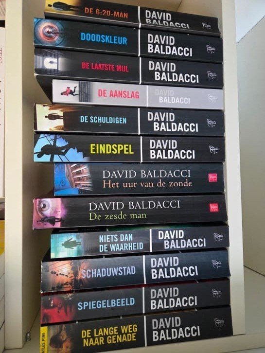 David Baldacci Boeken Collectie - Diverse Thrillers, Ophalen, Gelezen, David Baldacci