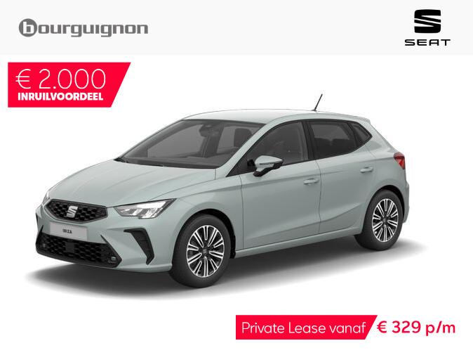 SEAT Ibiza Style 1.0 TSI 95 PK | Cruise control | Parkeersen, Voorwielaandrijving, Stof, 95 pk, Ibiza