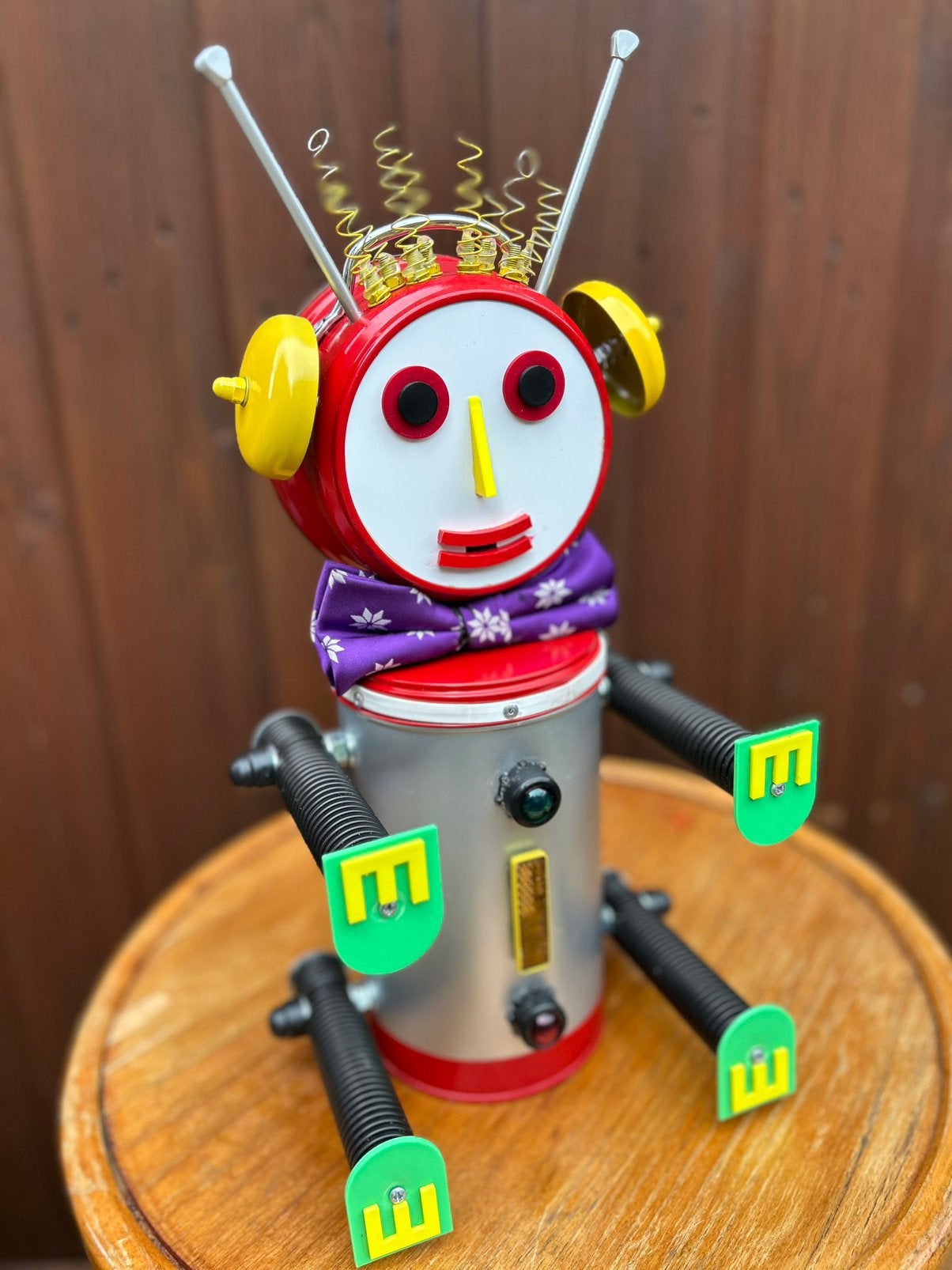 Robin de robot Bassie en Adriaan pop, Ophalen, Gebruikt